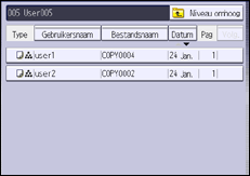 Afbeelding van bedieningspaneel