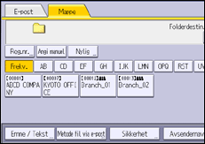 Illustrasjon av kontrollpanelet