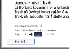 Illustrasjon av kontrollpanelet