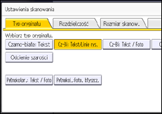 Ilustracja ekranu panela operacyjnego