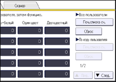 Иллюстрация экрана панели управления