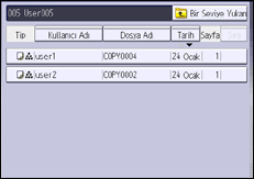 İşlem paneli ekran çizimi