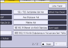 İşlem paneli ekran çizimi