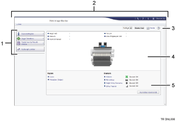 Web tarayıcısı ekranı resmi numaralı çağırma resmi