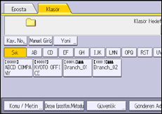 İşlem paneli ekran çizimi