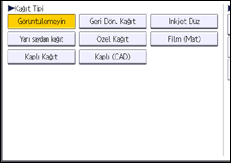 İşlem paneli ekran çizimi
