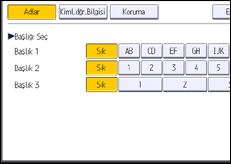 İşlem paneli ekran çizimi