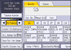 İşlem paneli ekran çizimi