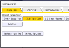 İşlem paneli ekran çizimi