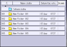 Ilustrace displeje ovládacího panelu