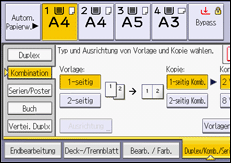 Abbildung Bedienfeld-Display