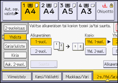 Käyttöpaneelin näyttö