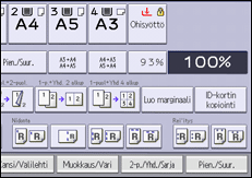 Käyttöpaneelin näyttö