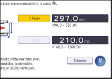 Käyttöpaneelin näyttö