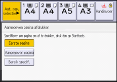 Afbeelding van bedieningspaneel