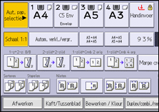 Afbeelding van bedieningspaneel