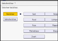 Afbeelding van bedieningspaneel