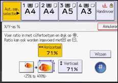 Afbeelding van bedieningspaneel