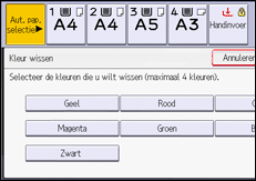 Afbeelding van bedieningspaneel