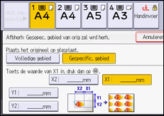 Afbeelding van bedieningspaneel