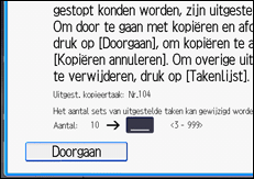 Afbeelding van bedieningspaneel