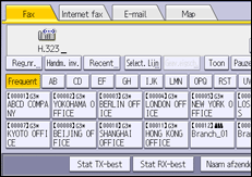 Afbeelding van bedieningspaneel