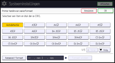 Afbeelding van bedieningspaneel