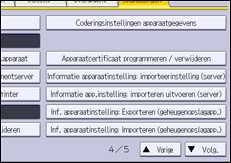Afbeelding van bedieningspaneel