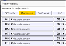 Ilustracja ekranu panela operacyjnego