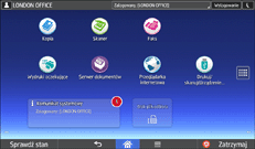 Ilustracja ekranu panela operacyjnego