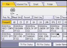 การแสดงหน้าจอแผงควบคุม