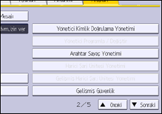 İşlem paneli ekran çizimi