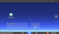 İşlem paneli ekran çizimi