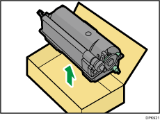 Toner cartridge illustration