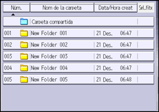 Il·lustració de pantalla del panell d'operacions