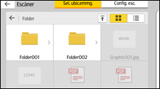 Il·lustració de pantalla del panell d'operacions