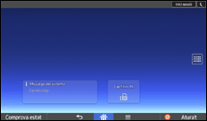 Il·lustració de pantalla del panell d'operacions