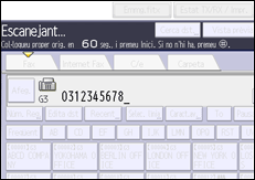 Il·lustració de pantalla del panell d'operacions