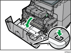 Illustration af printer