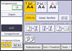 Abbildung Bedienfeld-Display