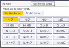 Abbildung Bedienfeld-Display
