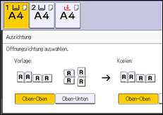 Abbildung Bedienfeld-Display