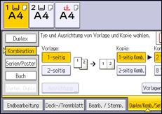 Abbildung Bedienfeld-Display