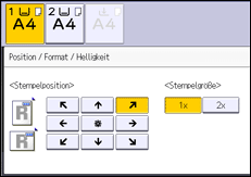 Abbildung Bedienfeld-Display