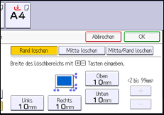 Abbildung Bedienfeld-Display