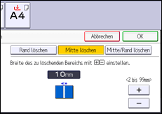 Abbildung Bedienfeld-Display