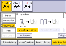 Abbildung Bedienfeld-Display