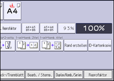 Abbildung Bedienfeld-Display