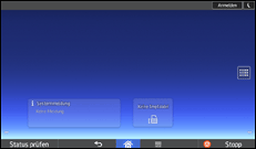 Abbildung Bedienfeld-Display
