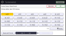 Abbildung Bedienfeld-Display